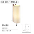 Axyaa Wood Table Lamp Liftable Minimalist Adjustable Floor Light for Living Room