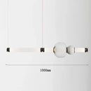 Axyaa Stained Glass Strip Pendant Light for Home and Restaurant Decor