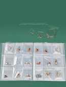Axyaa Jewelry Storage Bag: Anti-oxidation Ziplock Case for Organized Desktop Collection