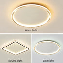 Axyaa LED Circular Ceiling Light: Modern, Ultra-thin, Minimalist Lighting for Home and Living Spaces