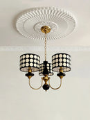 Axya Solid Wood Branch Chandelier for Bedroom and Living Room