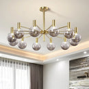 Axyaa Molecular Copper Magic Bean Glass Pendant Lamp