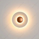 Axyaa UFO Wall Lamp: Warm LED Disc Light for Indoor/Outdoor Decor