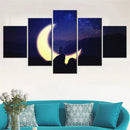 Fantasy Dream Canvas Wall Art Set by Axyaa for Home Décor