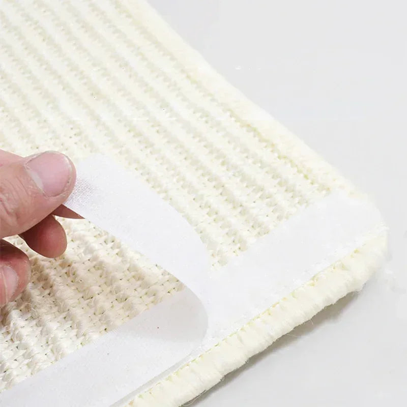 Axyaa Sisal Cat Scratching Mat: Natural, Wear-Resistant Backrest for Furniture Protection