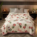 Axyaa Winter Warmth Raschel Blanket - High Quality Soft Duvet