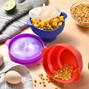 Axyaa Silicone Popcorn Bucket with Lid - High Quality Kitchen Tool