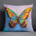 Axyaa Oil Painting Pattern Pillowcase for Car Ornaments, Office, Living Room Home