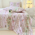 Axyaa Cotton Coarse Sheet Set - Single Piece, Summer Bedding