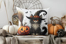 Axyaa Halloween Skeleton Ghost Swing Pillow Cover for Sofa Bedroom Car