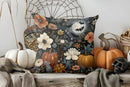 Axyaa Starry Night Ghost Riding Broomstick Cushion Cover for Sofa, Bedroom, Car.