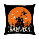 Axyaa Trick or Treat Halloween Pillowcase: Polyester Sofa Cushion Cover