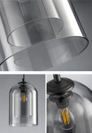 Axyaa Nordic Glass Chandelier Double Pendant Lights