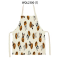 Axyaa Nordic Clouds Kitchen Apron for Home Cooking & Baking