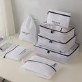 Axyaa Travel Compression Bag Set for Packing Cubes and Luggage Organization