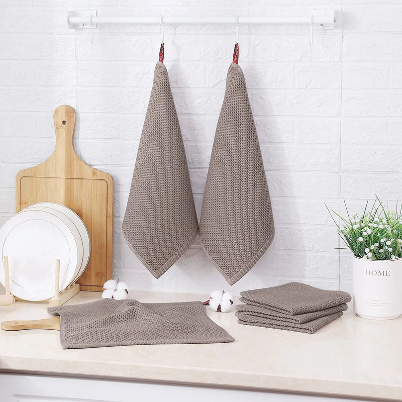 Axyaa Ultra Soft Microfiber Kitchen Dishcloth - Absorbent & Thick Magic Cleaning Towel