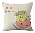 Axyaa Mini Embrace Pillowcase Household Suit 45*45cm Sofa Cushion Covers