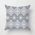 Axyaa Geometric Rose Dandelion Pattern Decorative Pillow Cover