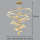 Axyaa Modern LED Pendant Light Chandeliers for Living Room and Dining Room