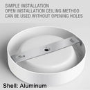 Axyaa 25W LED Downlight Ceiling Light Three Color Spotlights Large Area Lighting