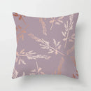 Axyaa Pink Geometric Print Decor Pillow Cover for Modern Luxury Home