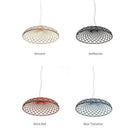 Axyaa Modern Glass Rope Chandelier LED Staircase Restaurant Nordic Living Room Lighting