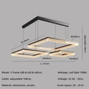 Axyaa LED Pendant Light - Modern Chandelier for Living Room, Bedroom, Home Restaurant
