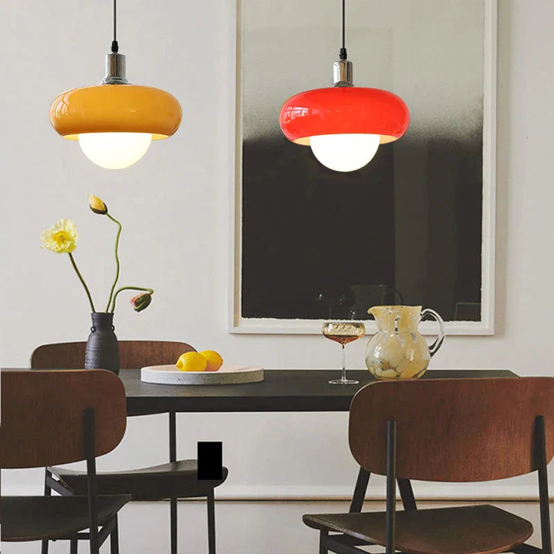 Axya LED Pendant Light: Colorful Modern Decor for Bedroom, Dining Room, Bar, and Restaurant