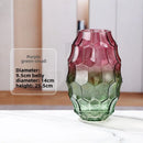 Axyaa Geometric Glass Vase Art Decor Flower Vessels Dried Flower Arrangement Craft