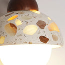 Axyaa Glass Ball LED Wall Lamp with Pull Chain Switch for Bedroom and Living Room