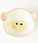 Axyaa Kids Bowl: Ceramic Underglaze Color, Cute Cartoon Shape, Baby Food Cute Bowl