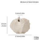 Axyaa Ceramic Vase: Artistic Pottery Sculpture for Advanced Flower Arrangements and Home Decor