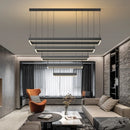 Axyaa Modern LED Chandelier Dining Room Pendant Lamps - Nordic Style Lighting Fixtures