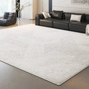 Axyaa Plush Carpet Large Area Rug for Minimalist Living Room Décor