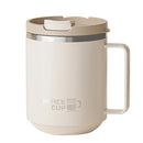 Axyaa Double Wall Insulated Coffee Mug with Handle, 304 Stainless Steel, Large Capacity