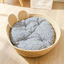 Axyaa Cotton Woven Pet Litter - Four Seasons Dog Kennel & Cat Mat
