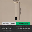 Axyaa Nordic Wood Floor Lamp LED Light Luxury Minimalism Home Decor