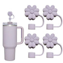 Axyaa Silicone Flower Straw Cover for Stanley Cup 30&40Oz Tumblers
