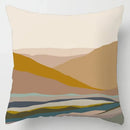 Axyaa Geometric Ginkgo Leaf Print Pillow Cover for Stylish Home & Office Decor