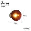 Axyaa Nordic Staphylococcus Pendant Lamp - Bubble Glass Ball Design for Restaurant