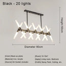 Axyaa Nordic Star Pendant Light: Postmodern Luxury Design for Living Room, Restaurant Chandeliers