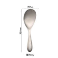 Axyaa Stainless Steel Hollow Handle Rice Spoon with Large Capacity - Deep & Thicken