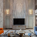 Axyaa Crystal Wall Lamp: Luxury, Master Bedroom, Hotel Villa, Living Room, TV Sofa Surround