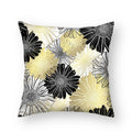 Axyaa Geometric Flower Leaf Series Pillowcase Home Decor Sofa Office Seat Pillow Cover