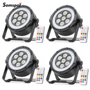 Axyaa RGBW 4IN1 LED Par Light Stage Effect for DJ Disco Party Concert