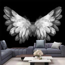 Axyaa Angel Wings Tapestry: Hippie Feather Psychedelic Wall Hanging Home Decor
