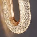 Axyaa Nordic Light Luxury Acrylic LED Chandelier for Home and Events