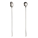 Axyaa 30CM Long-handled Stainless Steel Coffee Ice Cream Tea Stirring Spoon