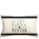 Axyaa Winter Snowflake Pillowcase 40X60cm - Festive Christmas Decor for Sofa