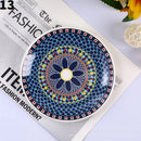 Axyaa Bohemian Nordic Printed Plate - High-Value Household Decor